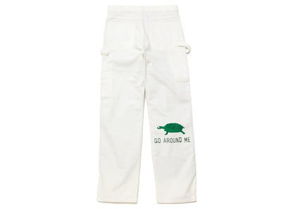 Cactus Plant Flea Market I'M Tired Painter Pant White