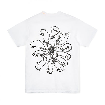 Cactus Plant Flea Market Jim Joe Fear of The Rat 2020 Tee White