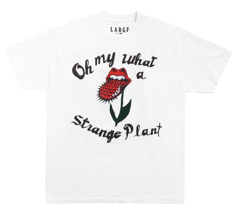 Cactus Plant Flea Market Rolling Stones Strange Plant T-shirt White