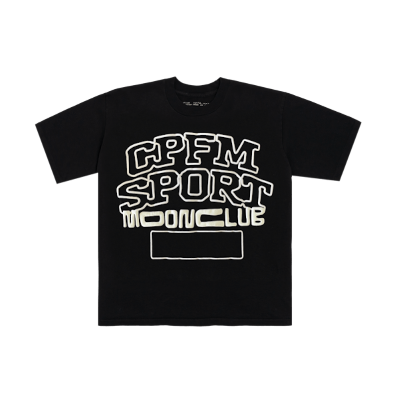 Cactus Plant Flea Market Sport Moonclub T-shirt Black
