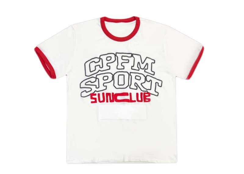 Cactus Plant Flea Market Sports Phys Ed Ringer T-Shirt White