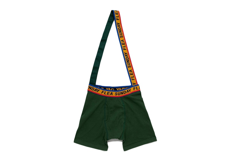 Cactus Plant Flea Market Sunday Flea Boxer Bag Green