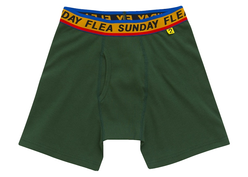 Cactus Plant Flea Market Sunday Flea Boxer Brief Green