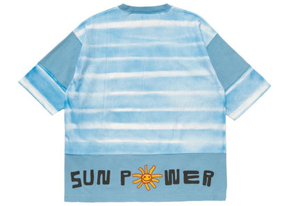 Cactus Plant Flea Market Sunseeker Crop T-shirt Blue/White