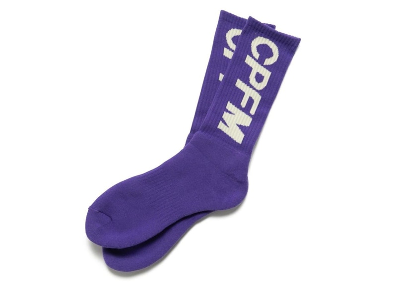 Cactus Plant Flea Market Tube Socks Purple