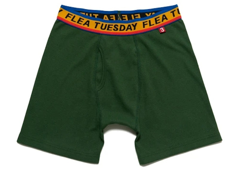 Cactus Plant Flea Market Tuesday Flea Boxer Brief Green