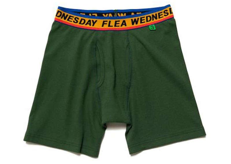 Cactus Plant Flea Market Wednesday Flea Boxer Brief Green