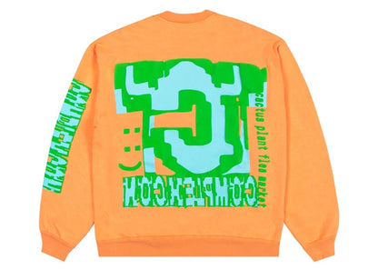 Cactus Plant Flea Market x ComplexCon Crewneck Fluro Orange