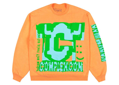Cactus Plant Flea Market x ComplexCon Crewneck Fluro Orange