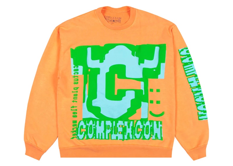Cactus Plant Flea Market x ComplexCon Crewneck Fluro Orange
