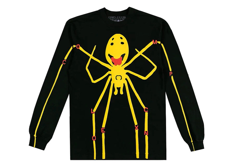 Cactus Plant Flea Market x ComplexCon Spider Legs L/S T-shirt Black