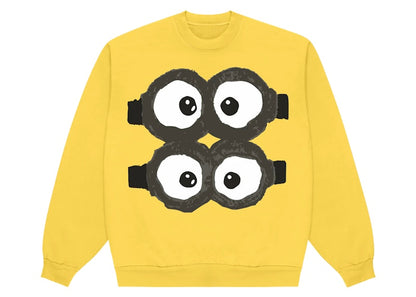 Cactus Plant Flea Market x Despicable Me 4 Minions Theme Park Crewneck Yellow