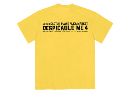 Cactus Plant Flea Market x Despicable Me 4 Minions Theme Park Tee Yellow