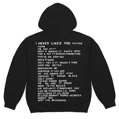 Cactus Plant Flea Market x Future I Love You Hoodie Black