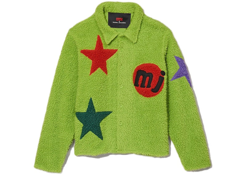 Cactus Plant Flea Market x Marc Jacobs Tattoo Shirt Jacket Green