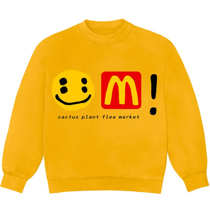 Cactus Plant Flea Market x McDonald's CPFM Icons! Crewneck Golden Arches