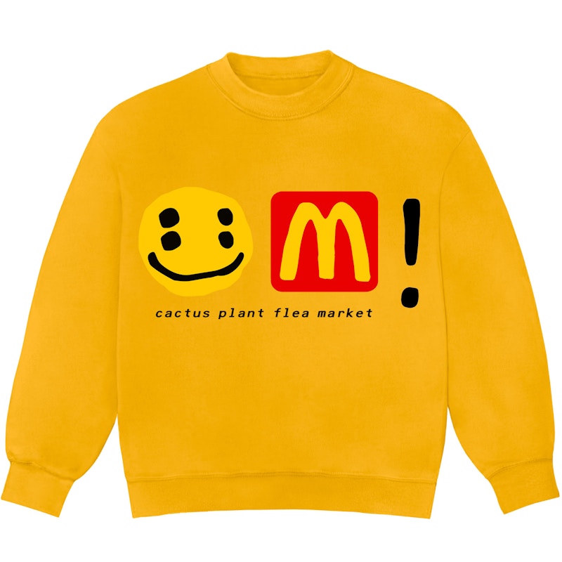 Cactus Plant Flea Market x McDonald's CPFM Icons! Crewneck Golden Arches