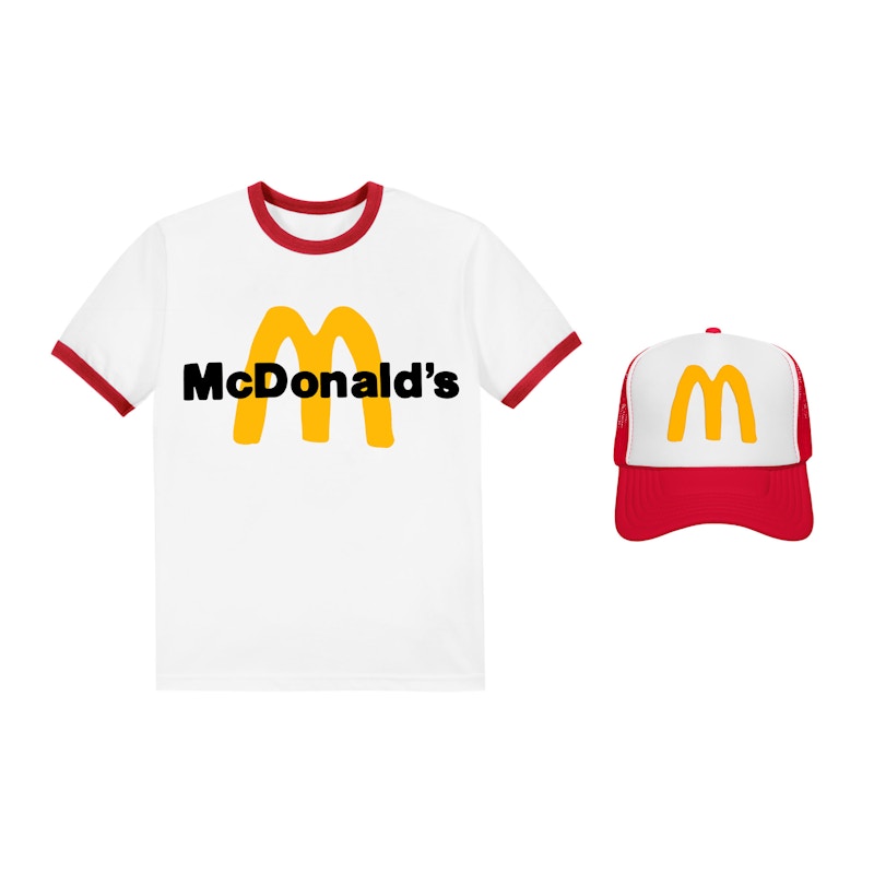 Cactus Plant Flea Market x McDonald's Cactus Buddy! Uniform White/Red