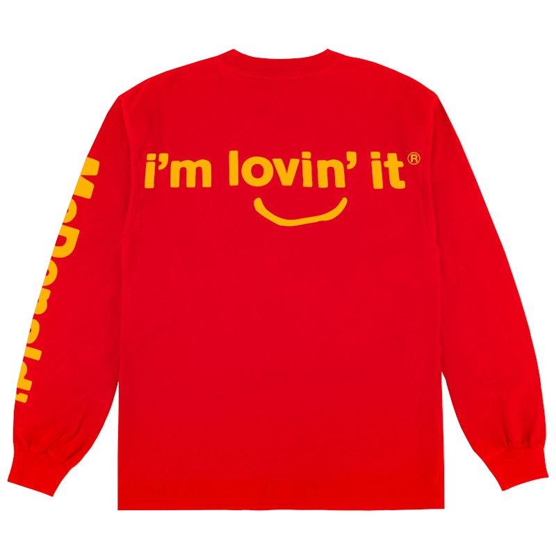 Cactus Plant Flea Market x McDonald's Drive-Thru Long Sleeve T-shirt Tomato