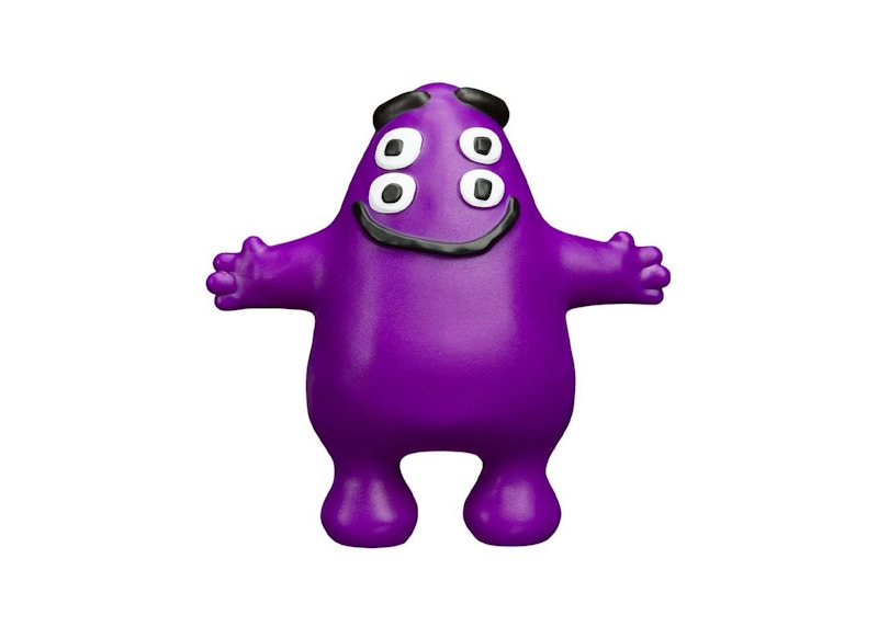 Cactus Plant Flea Market x McDonald's Grimace Figure