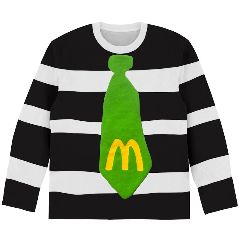 Cactus Plant Flea Market x McDonald's Hamburglar Costume Black/White