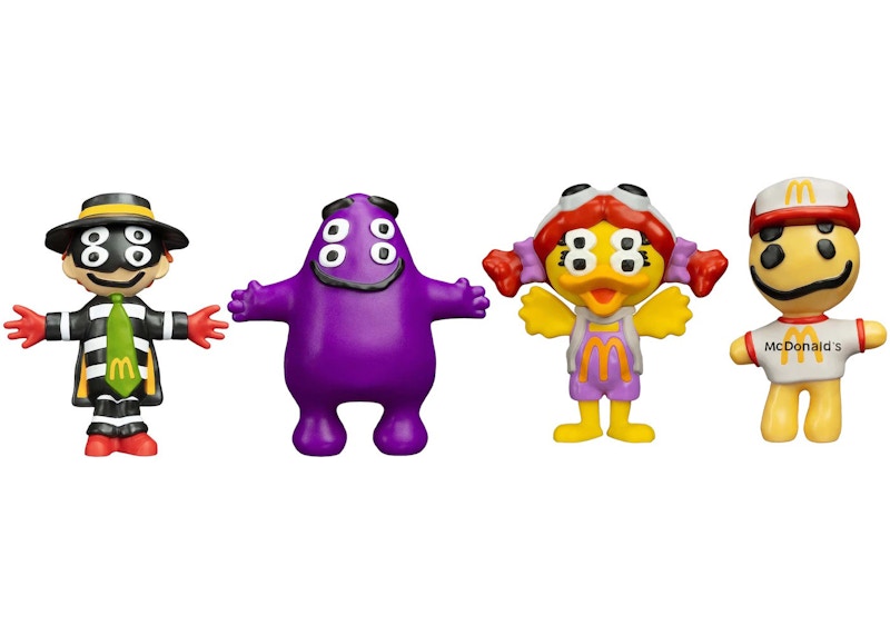 Cactus Plant Flea Market x McDonald's Hamburglar, Grimace, Birdie The Early Bird & Cactus Buddy Sealed Case of 150 Figures (Assorted)