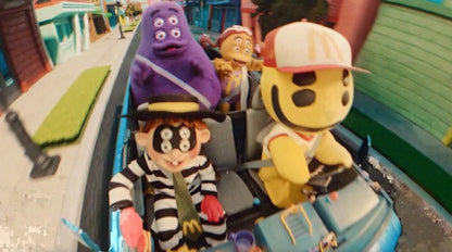 Cactus Plant Flea Market x McDonald's Hamburglar Grimace Birdle The Early Bird Cactus Buddy Set of 4 Plush