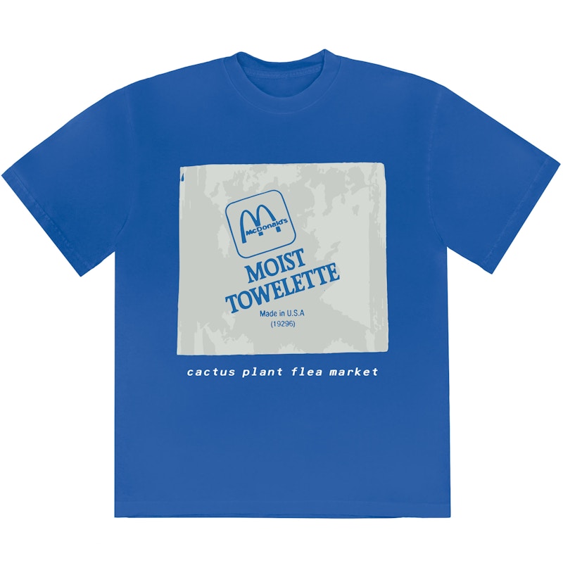 Cactus Plant Flea Market x McDonald's Moist Towelette T-shirt Patient