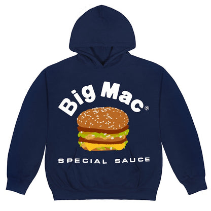 Cactus Plant Flea Market x McDonald's Team Big Mac Hoodie Navy