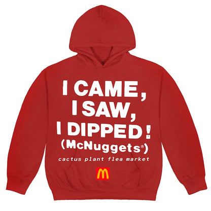 Cactus Plant Flea Market x McDonald's Team Mcnuggets Hoodie Ketchup