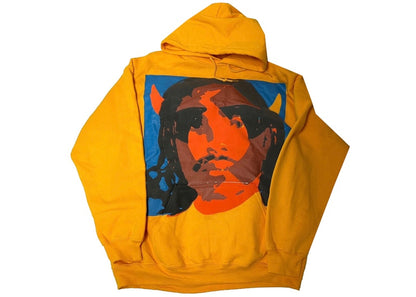 Cactus Plant Flea Market x Steve Lacy Gemini Rights Hoodie Yellow