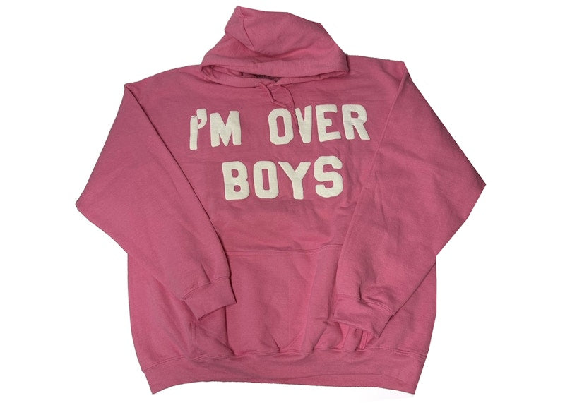 Cactus Plant Flea Market x Steve Lacy I'm Over Boys Hoodie Pink