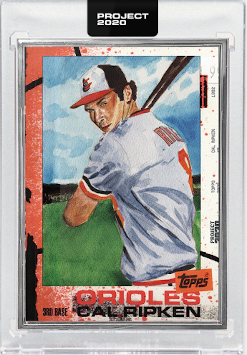 Cal Ripken Jr. 1982 Topps Project 2020 Jacob Rochester  /1576 #20