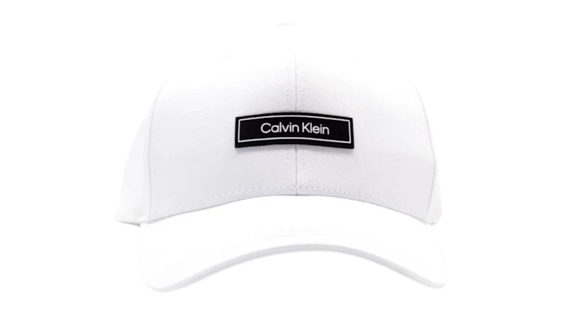 Calvin Klein Logo Cap White