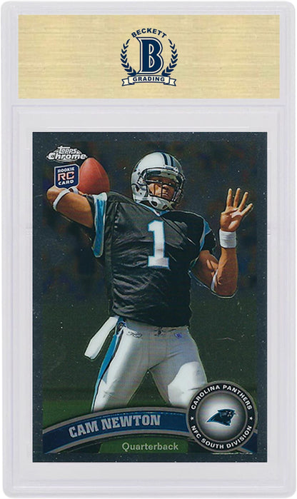 Cam Newton 2011 Topps Chrome Rookie #1 (PSA or BGS Graded)