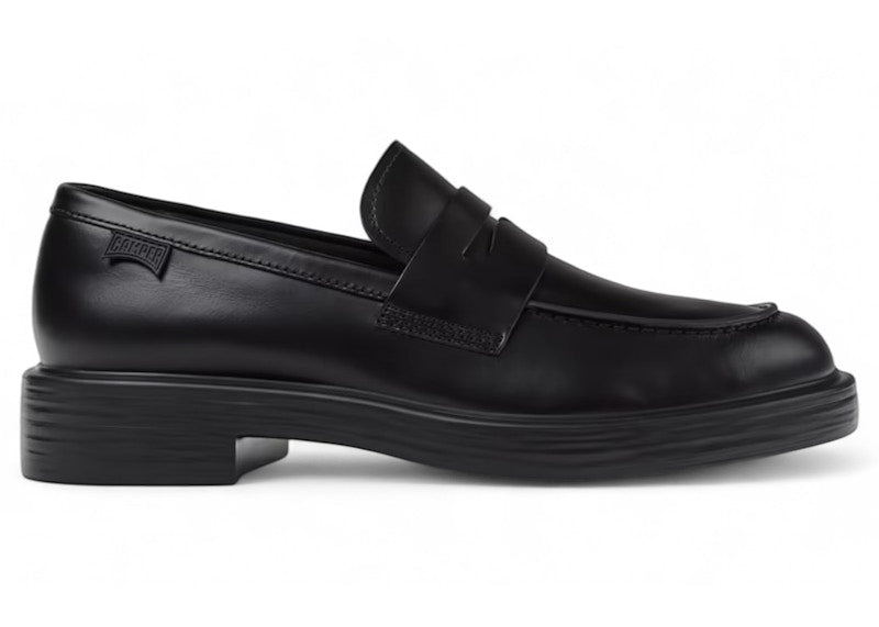Camper Dean Loafer Moccasins Black