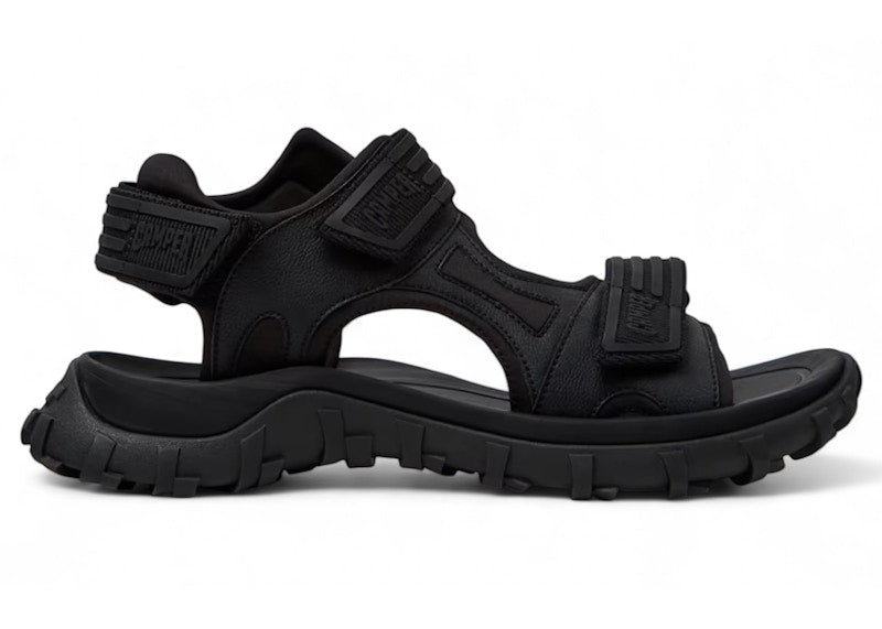 Camper Drift Trail Leather Sandal Black