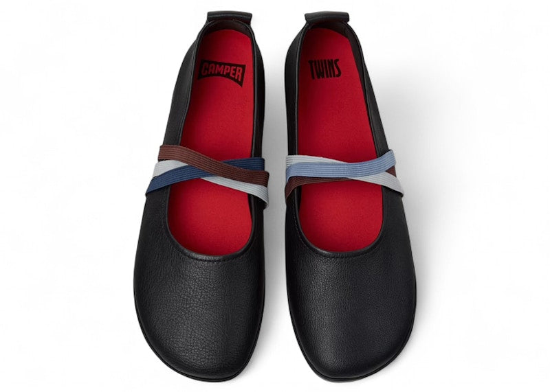 Camper Twins Ballerina Flat Black (Women's)