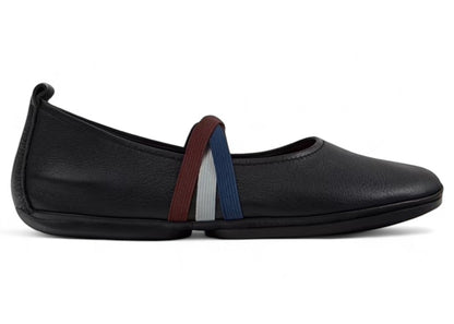 Camper Twins Ballerina Flat Black (Women's)
