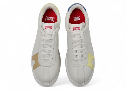 Camper Twins K21 Sneaker White Beige Blue Yellow