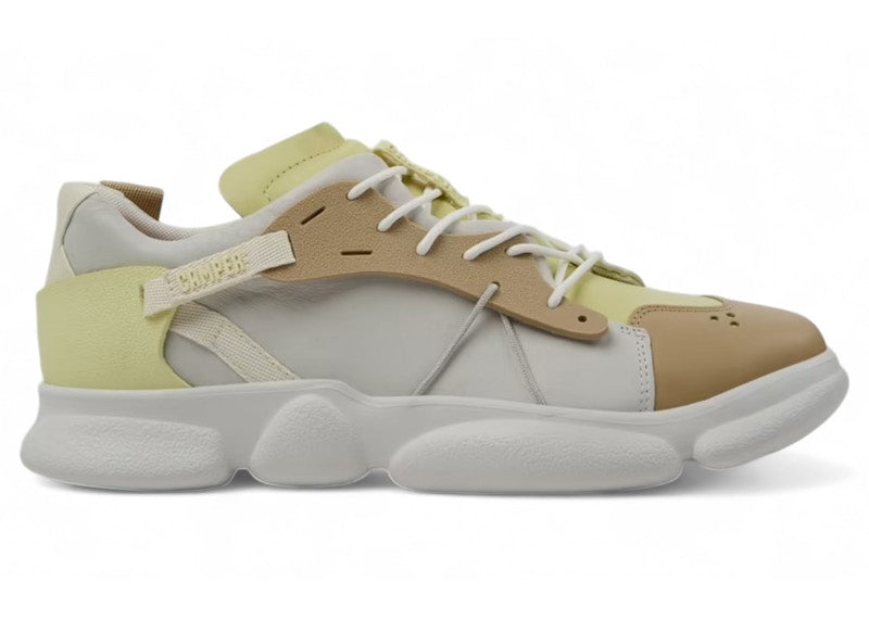 Camper Twins Karst Sneaker Beige White Yellow