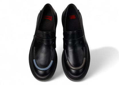 Camper Twins Loafer Black Blue Grey (Women's)