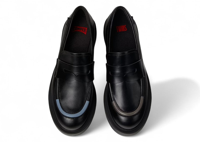 Camper Twins Loafer Black Blue Grey (Women's)