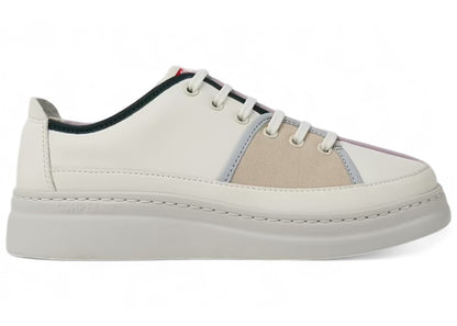 Camper Twins Runner Up Sneaker White Beige Blue Pink (Women's)