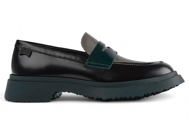 Camper Twins Walden Loafer Black Green (Women's)