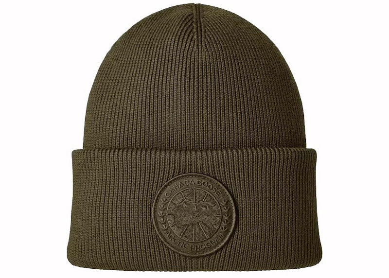 Canada Goose Arctic Toque Garment Dye Beanie Military Green