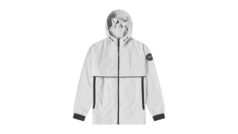 Canada Goose Black Disc Faber Wind Hoodie Silver Birch