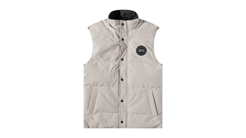 Canada Goose Black Disc Garson Vest Limestone