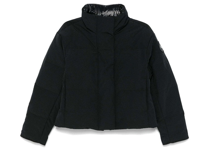 Canada Goose Black Label Grandview Cropped Jacket Black