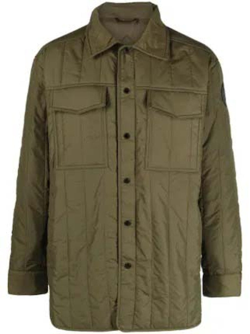 Canada Goose Carlyle Quilted Badge Jacket Military Green